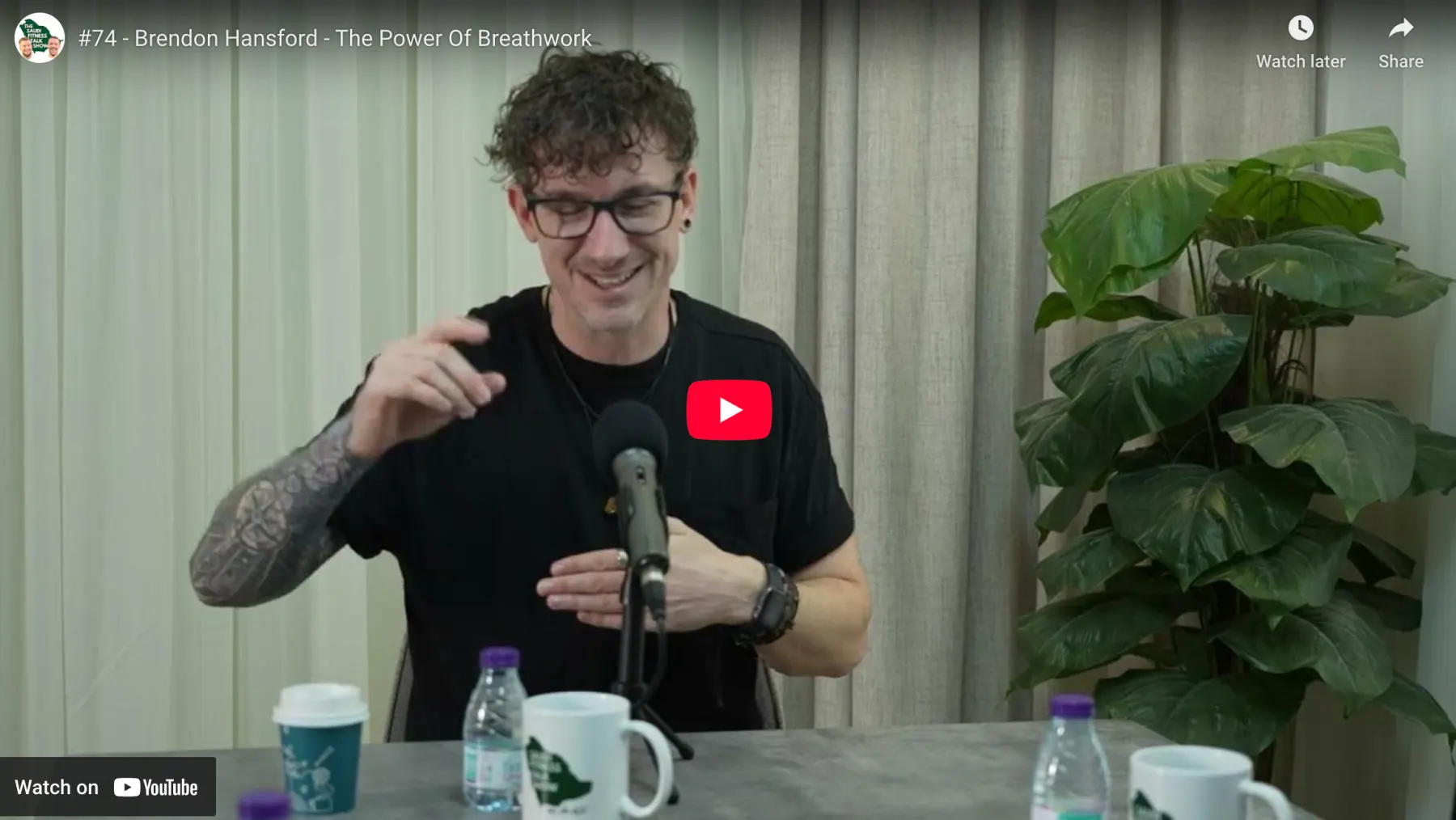 The Power of Breathwork: Brendon Hansford on Saudi Fitness Talk Show